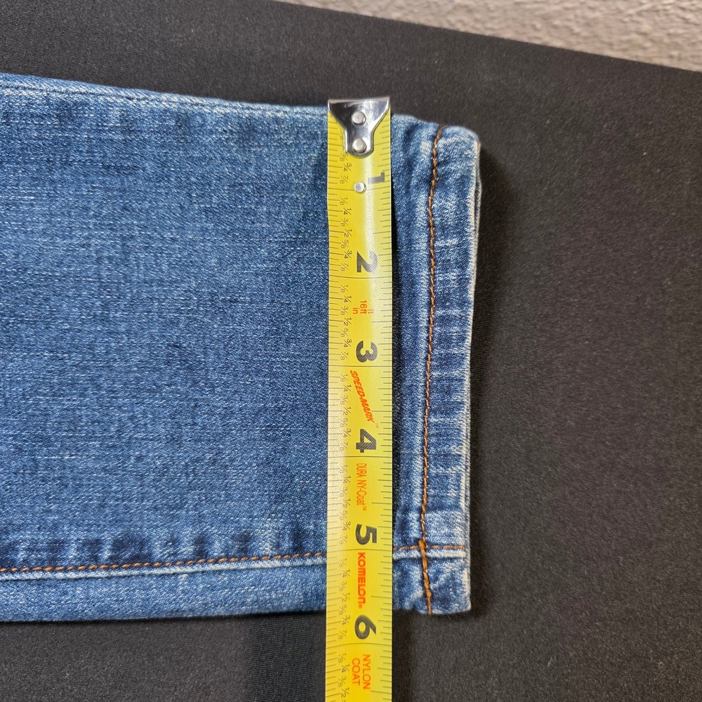 STS Blue Women Medium Wash Skinny Jeans Distressed Size 27 Mid Rise‎ Denim* - Picture 6 of 8
